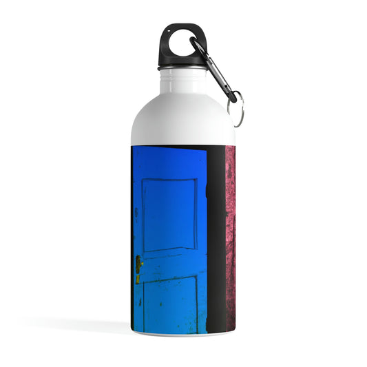 The Enigmatic Door of the Forest - The Alien Stainless Steel Water Bottle