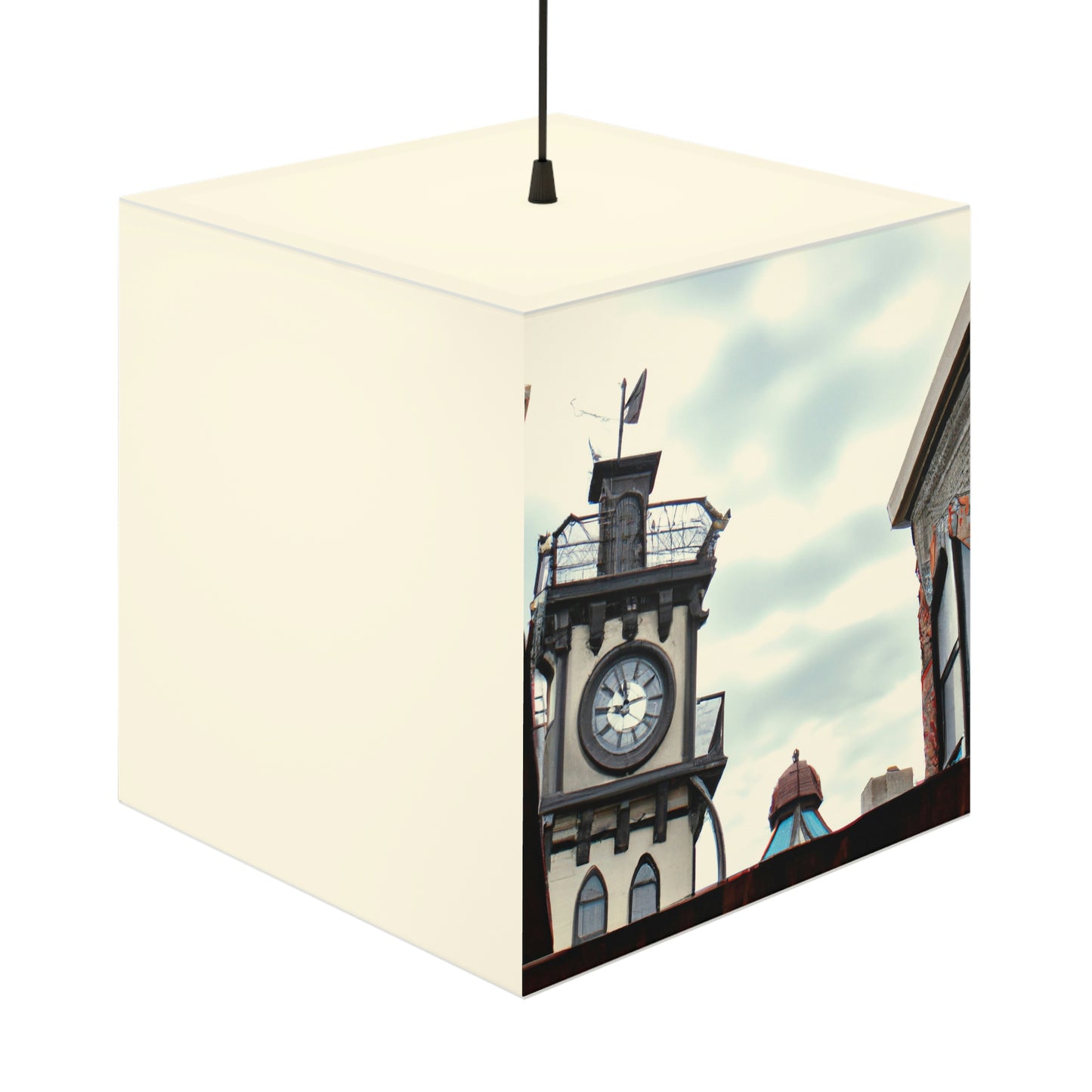 The Clocktower's Shadow - The Alien Light Cube Lamp