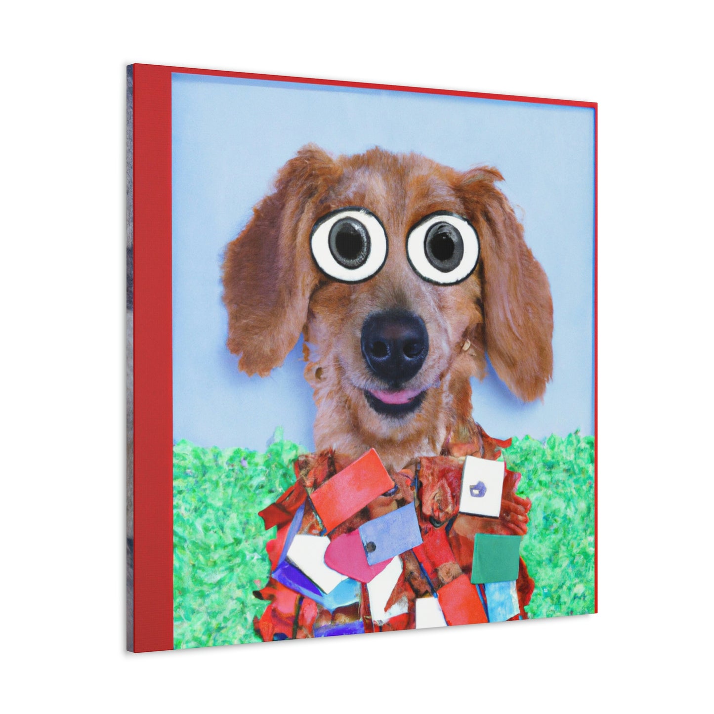 "ReCreative Pet Portraits" - Leinwand