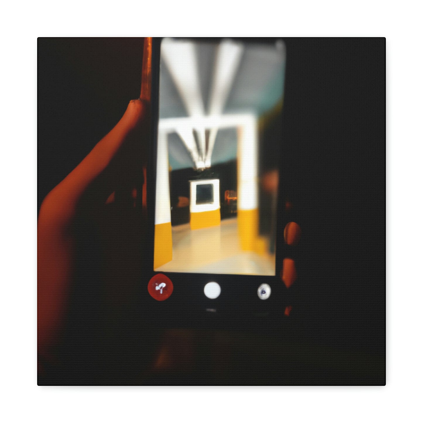 "Camera to Canvas: Painting with Your Smartphone" - Canvas