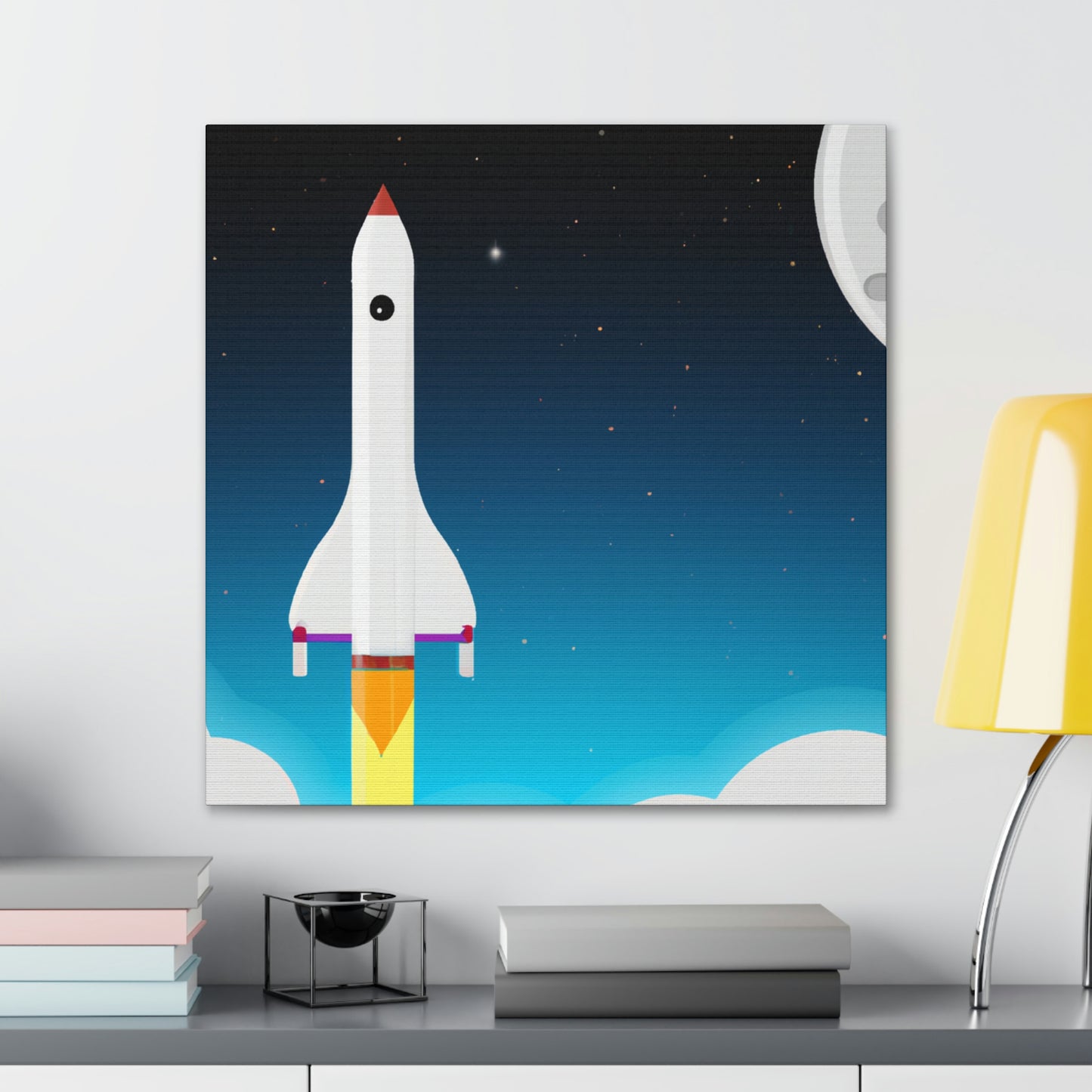 "Exploring the Final Frontier: A Journey to Outer Space" - The Alien Canva