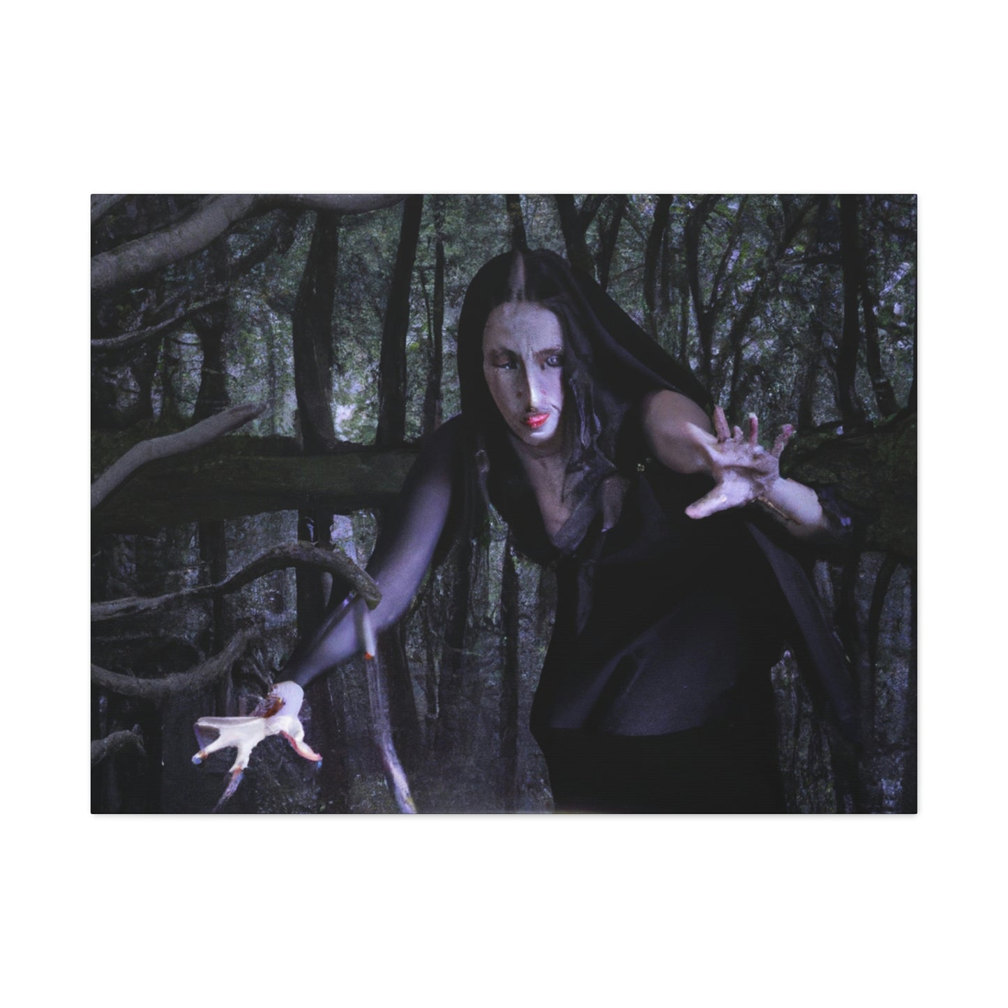 "The Witch and the Flooded Forest" - The Alien Canva