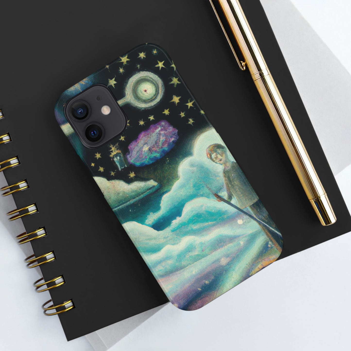 "A Sea of Diamonds in the Night" - The Alien Tough Phone Cases