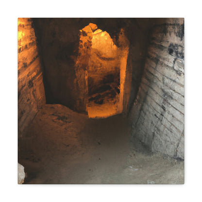 "Search for a Forbidden Abyss: Unveiling the Secret of the Underground City" - The Alien Canva