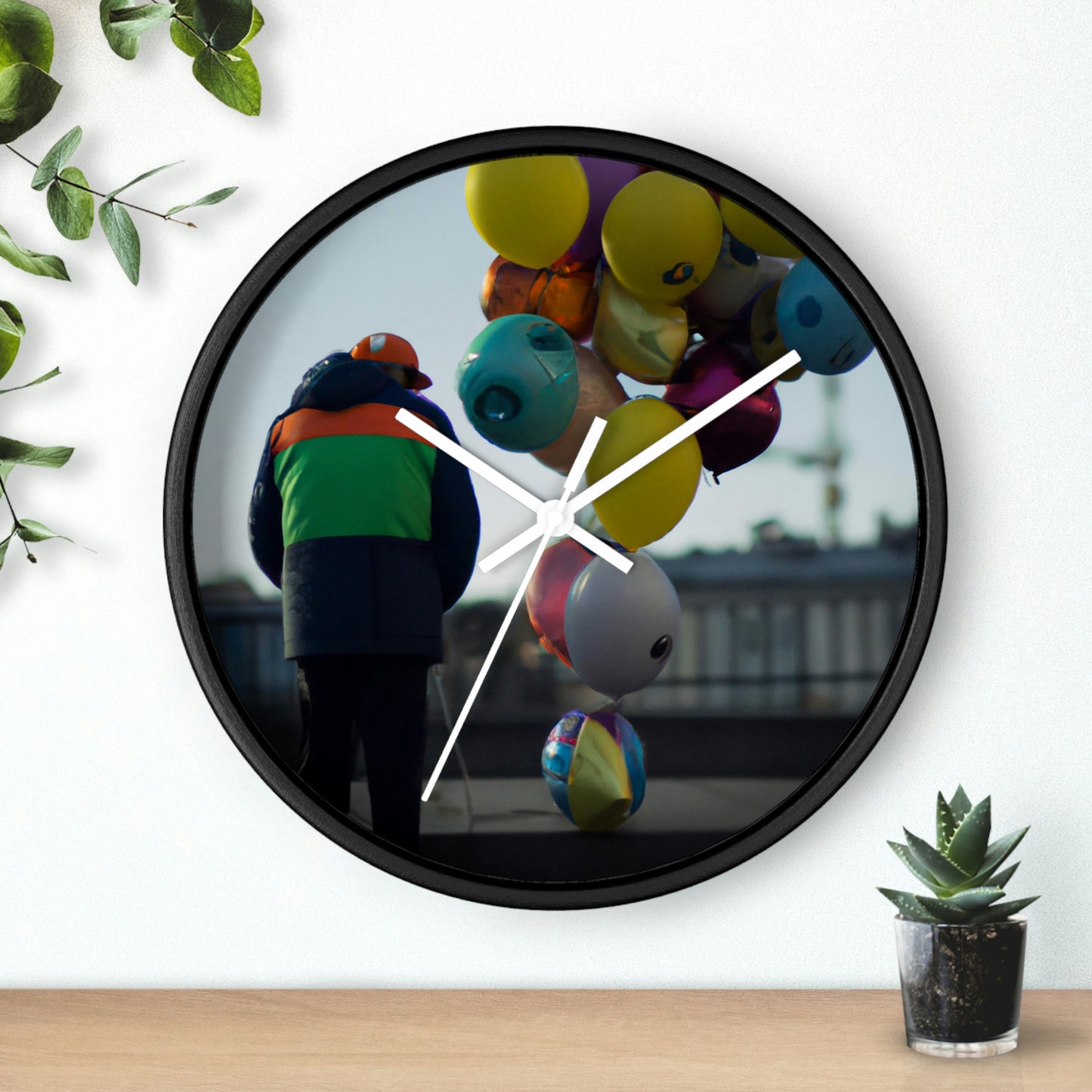 "Dreams of Flight" - The Alien Wall Clock