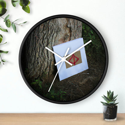 "The Secret Art of the Tree" - The Alien Wall Clock