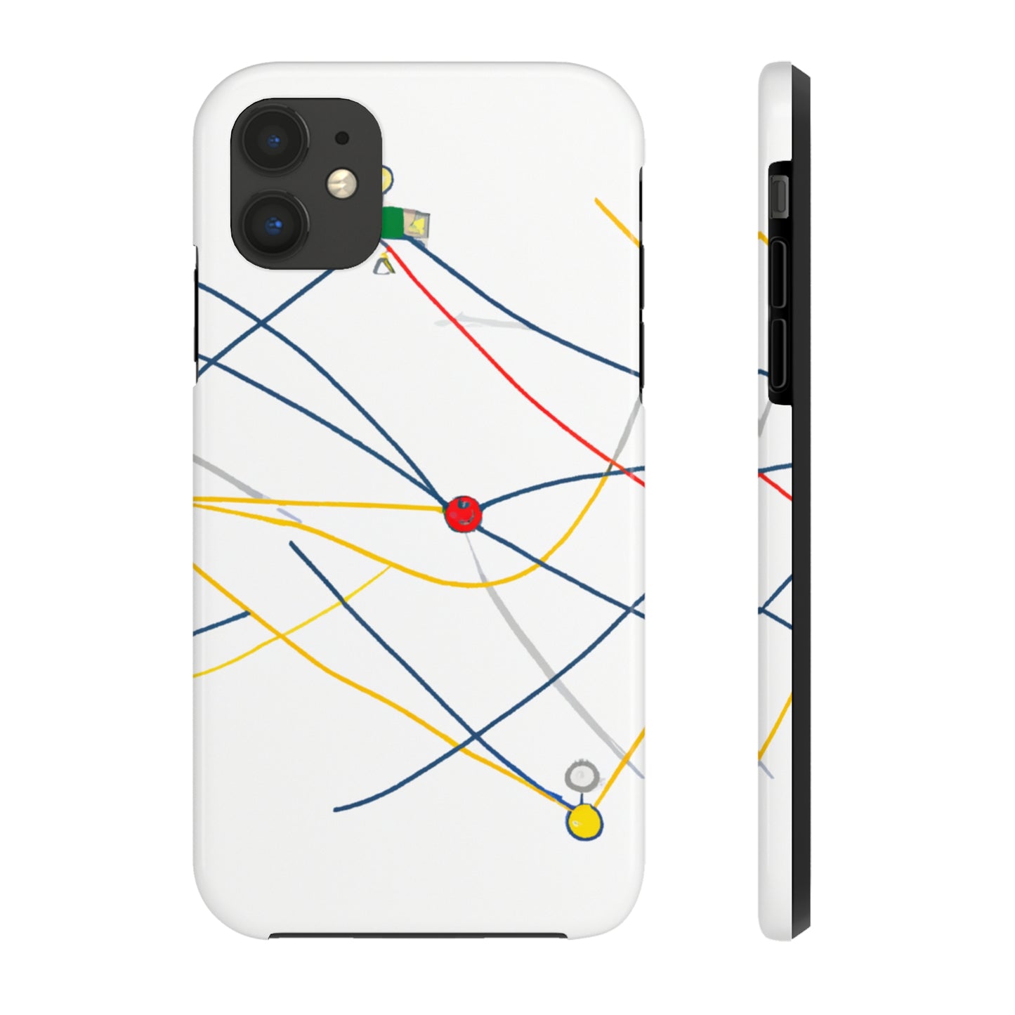 "Exploring the Dynamic Topology: Artful Visualization of a Network Structure." - The Alien Tough Phone Cases