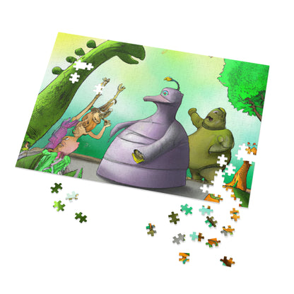 "Intergalactic Zoo Adventures" - The Alien Jigsaw Puzzle