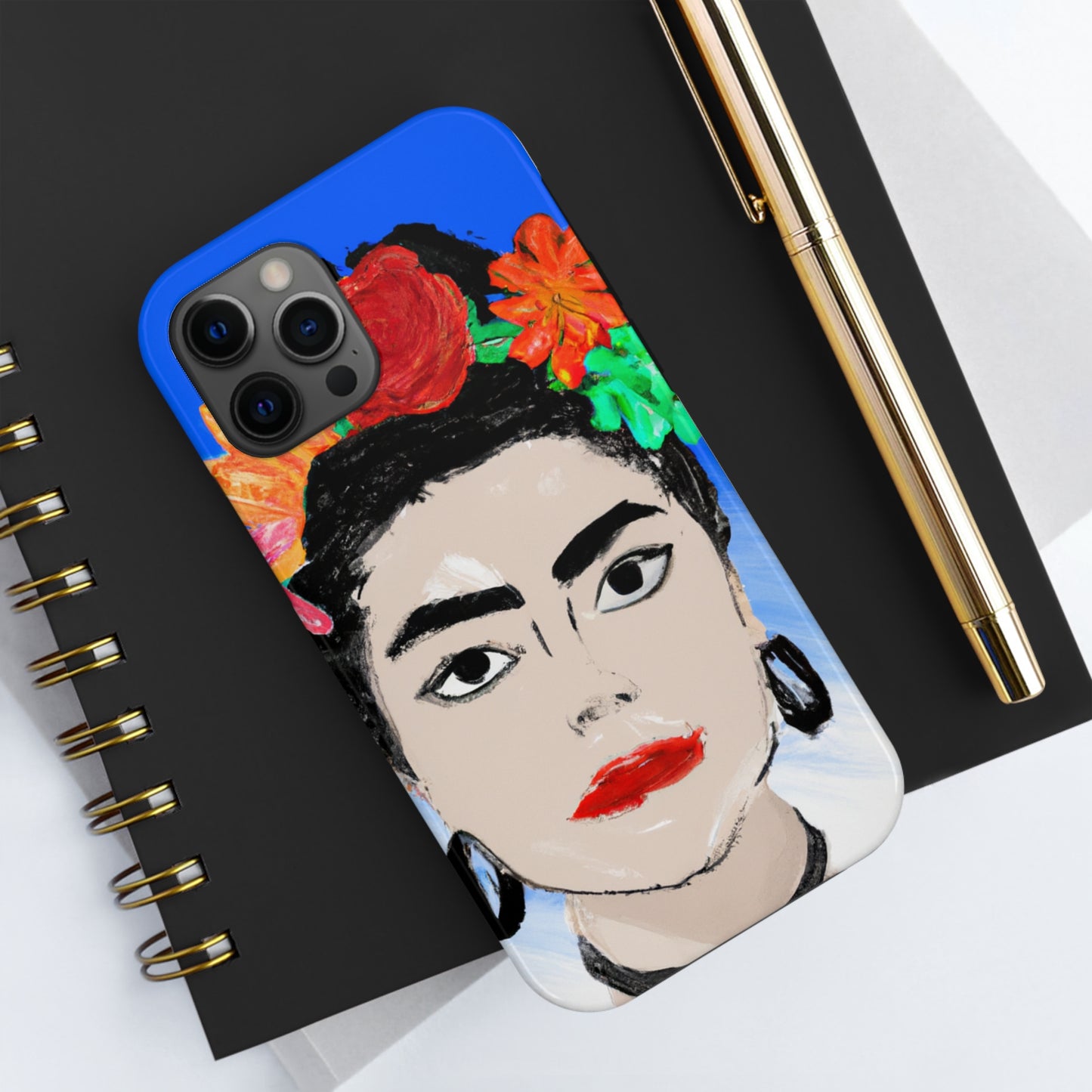 „Feurige Frida: Eine mexikanische Ikone mit farbenfroher Kultur malen“ – The Alien Tough Phone Cases