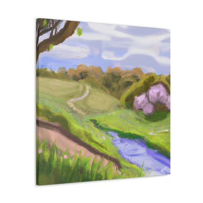 "Alive and Thriving: A Nature Painting" - Canvas