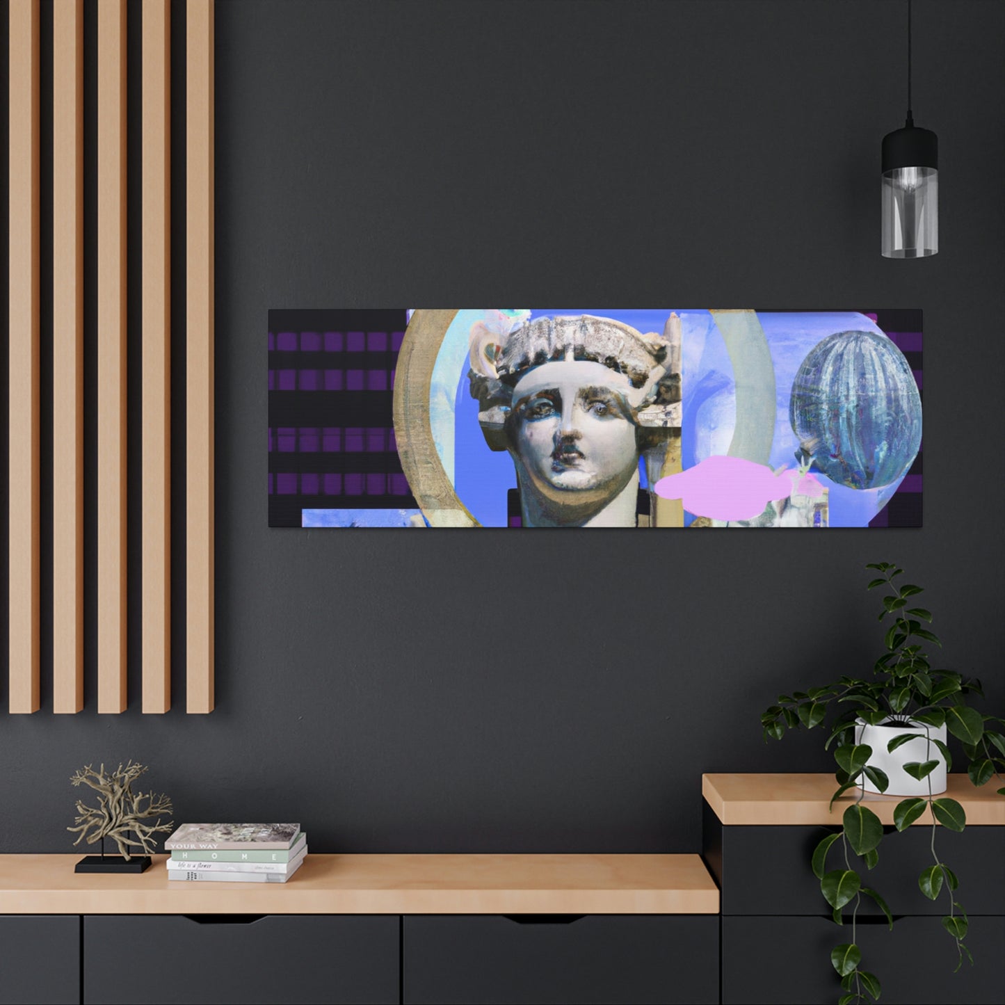 "A Fusion of Fine and Tech Art" - Canvas