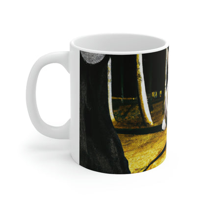 "Lost in the Darkness" - The Alien Ceramic Mug 11 oz