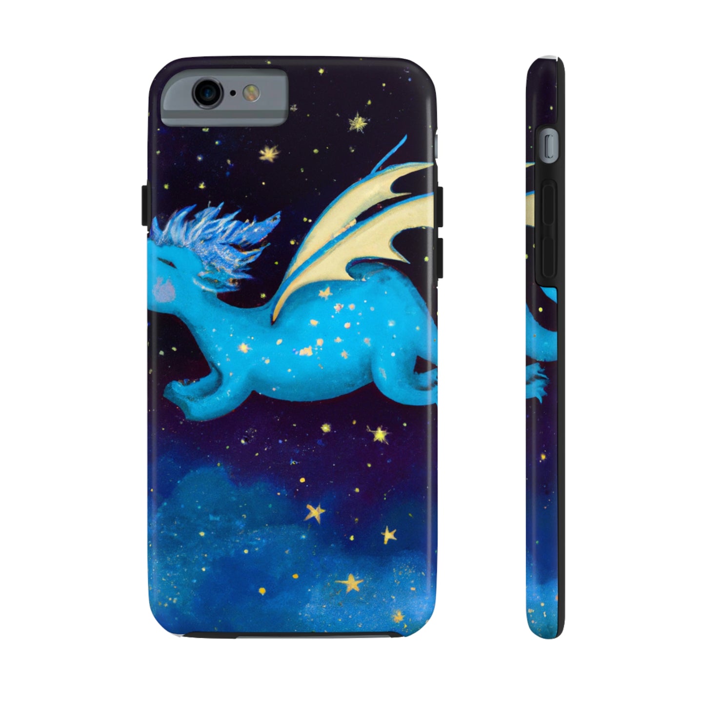 "Drifting Among the Stars: Die Geschichte eines Drachenbabys" - Die Alien Tough Phone Cases