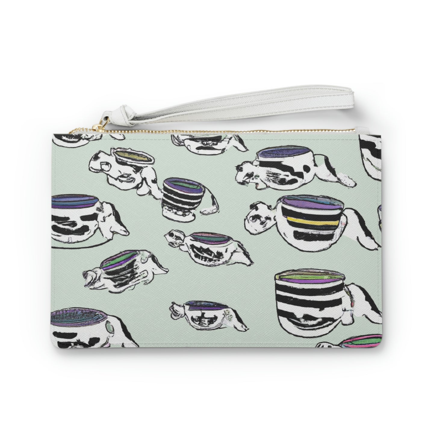 "A Purr-fectly Precious Tea Party Parade" - The Alien Clutch Bag