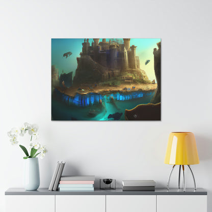 "The Hidden City Beneath the Sea" - The Alien Canva