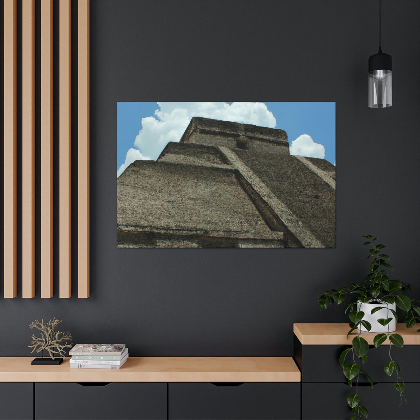 "The Ancient Pyramid's Hidden Treasures" - The Alien Canva