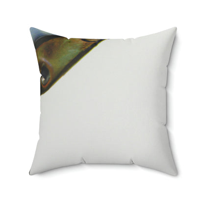 "Eye for an Eye: A Mechanical Vengeance" - The Alien Square Pillow