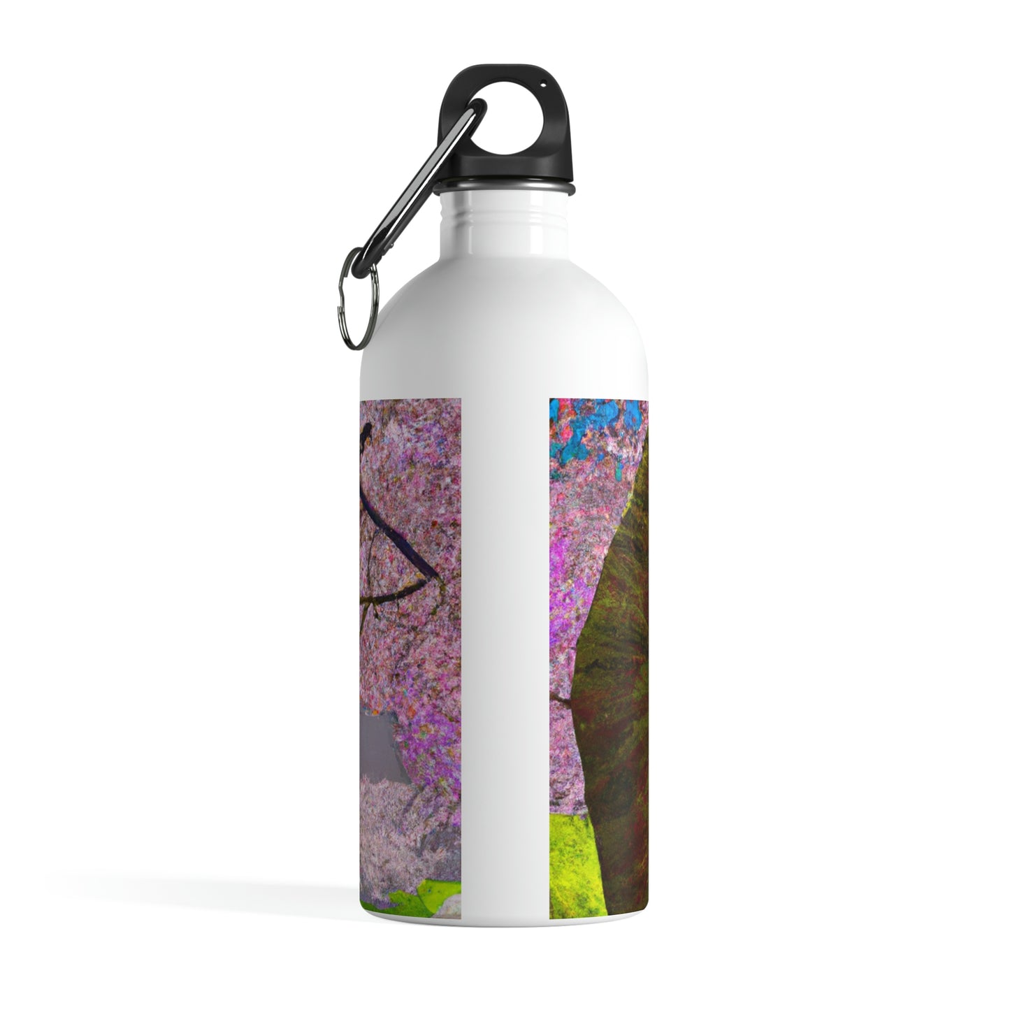 "A Moment of Calm Beneath the Cherry Blossoms" - The Alien Stainless Steel Water Bottle