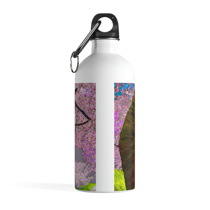 "A Moment of Calm Beneath the Cherry Blossoms" - The Alien Stainless Steel Water Bottle