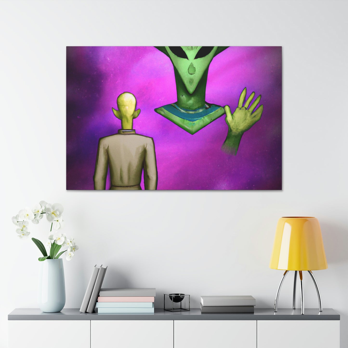 "Outsmarting the Alien Tyrant" - The Alien Canva