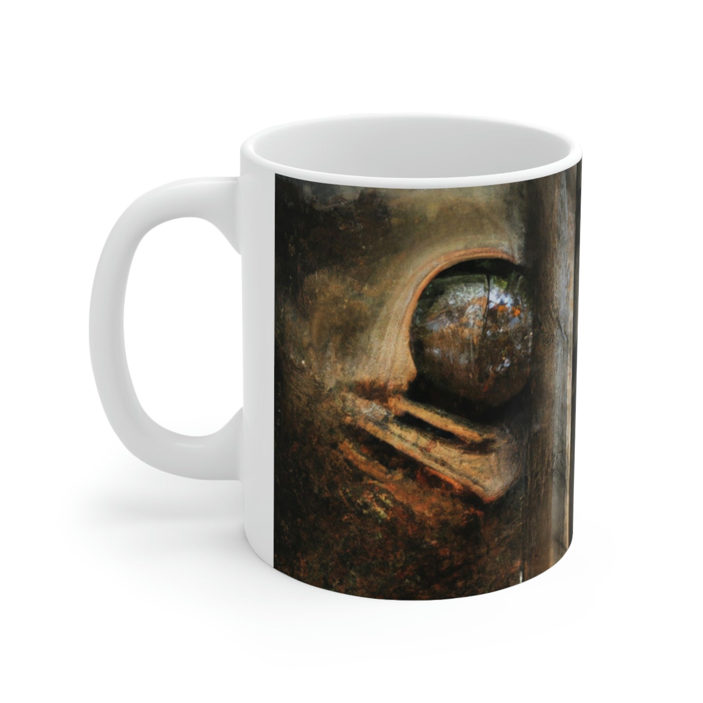 La caseta del perro del misterio. - La Taza de Cerámica Alienígena 11 oz