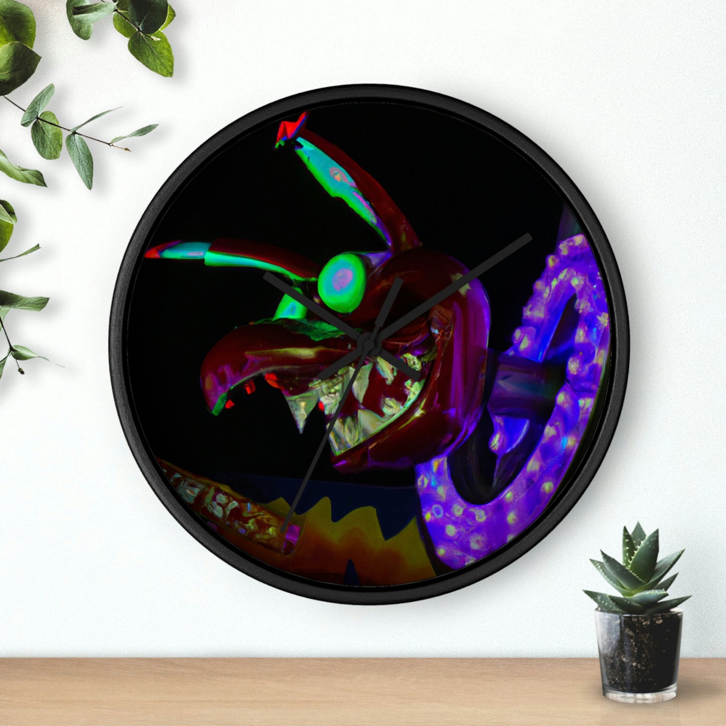 "Carnivale of the Damned" - The Alien Wall Clock