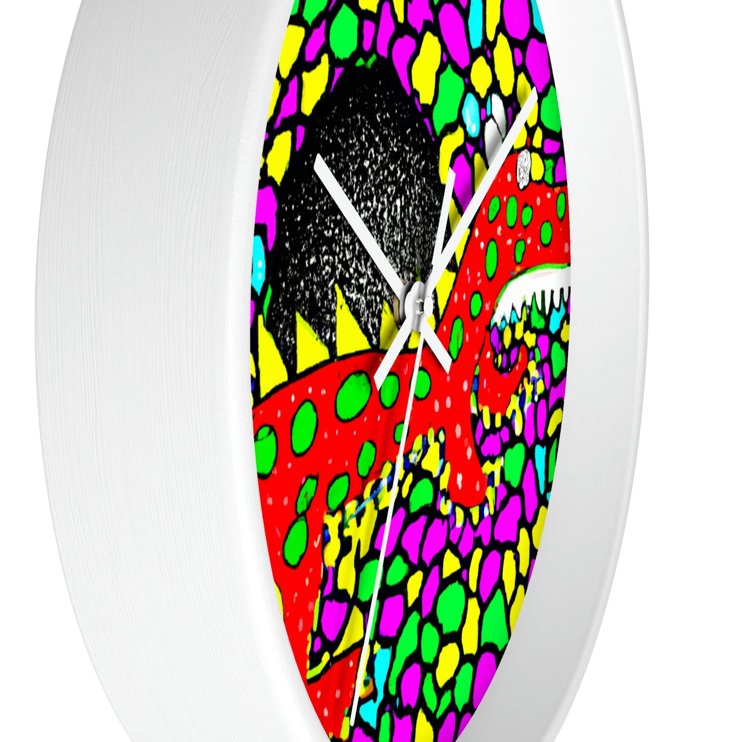 "Dragon's Flight to Freedom" - The Alien Wall Clock