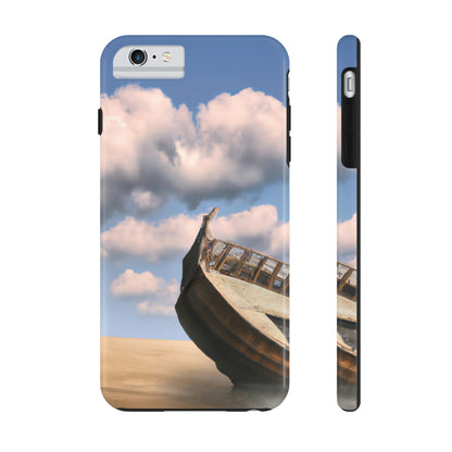 "Ein treibendes Boot: Das verlorene Erbe des Meeres." - Die Alien Tough Phone Cases