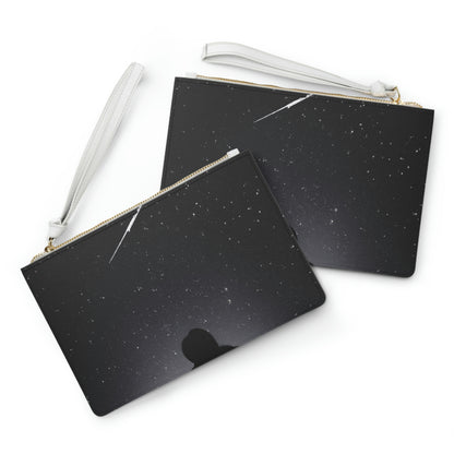 "A Wish In The Heavens" - Die Alien Clutch Bag