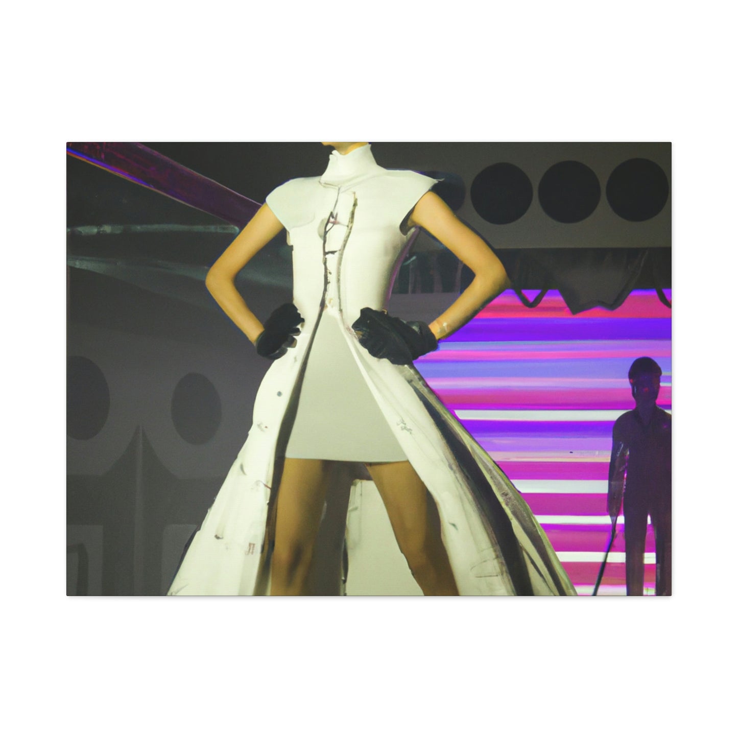 "Blast to the Past: A Retro-Futurist Fashion Show" - The Alien Canva