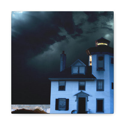 "The Lighthouse in the Storm" - The Alien Canva