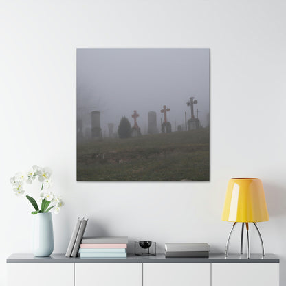 "The Foggy Graveyard" - The Alien Canva