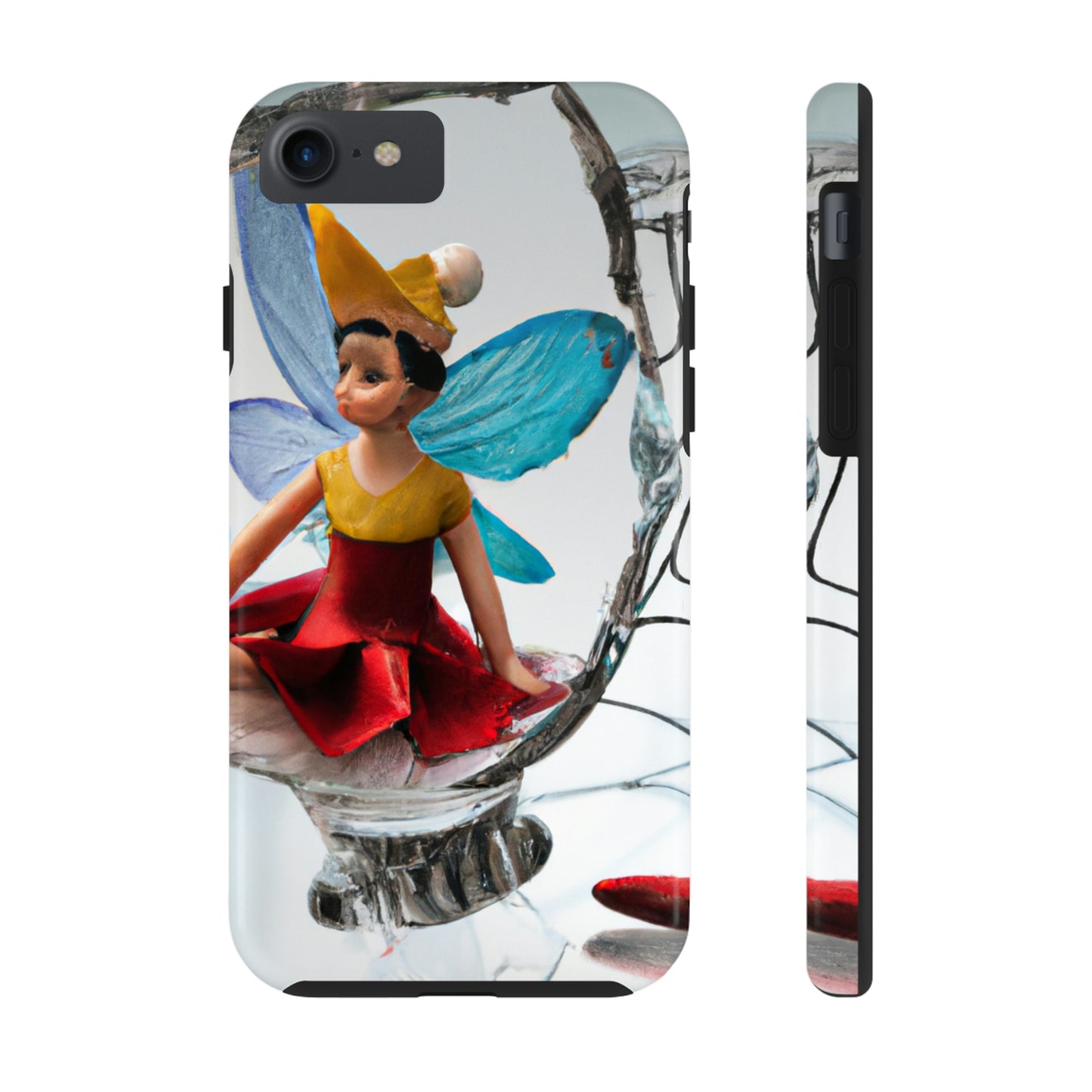 "Cursed Memories: The Broken Fairy's Plight" - The Alien Tough Phone Cases