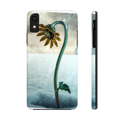 "Fighting the Frost: A Flower's Story" - Die Alien Tough Phone Cases