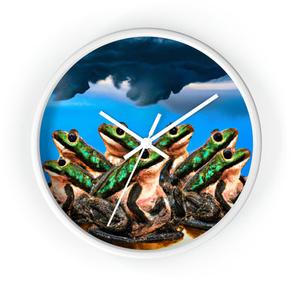 "A Frog Chorus in the Thunderstorm" - The Alien Wall Clock