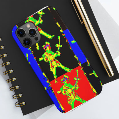 "Tanz mit Feuer und Stahl." - Die Alien Tough Phone Cases