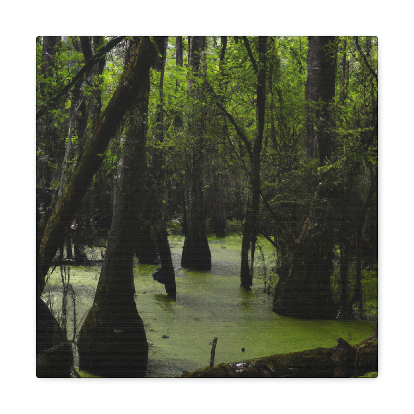 "Delving Deep into the Ancient Swamp" - The Alien Canva