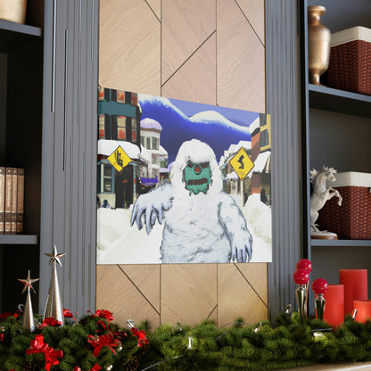 Frozen Terror: The Abominable Snowman's Reign - The Alien Canva