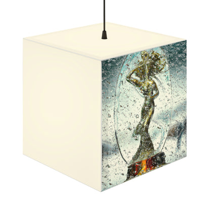 Frostiges Feuerwerk. - Die Alien Light Cube Lampe