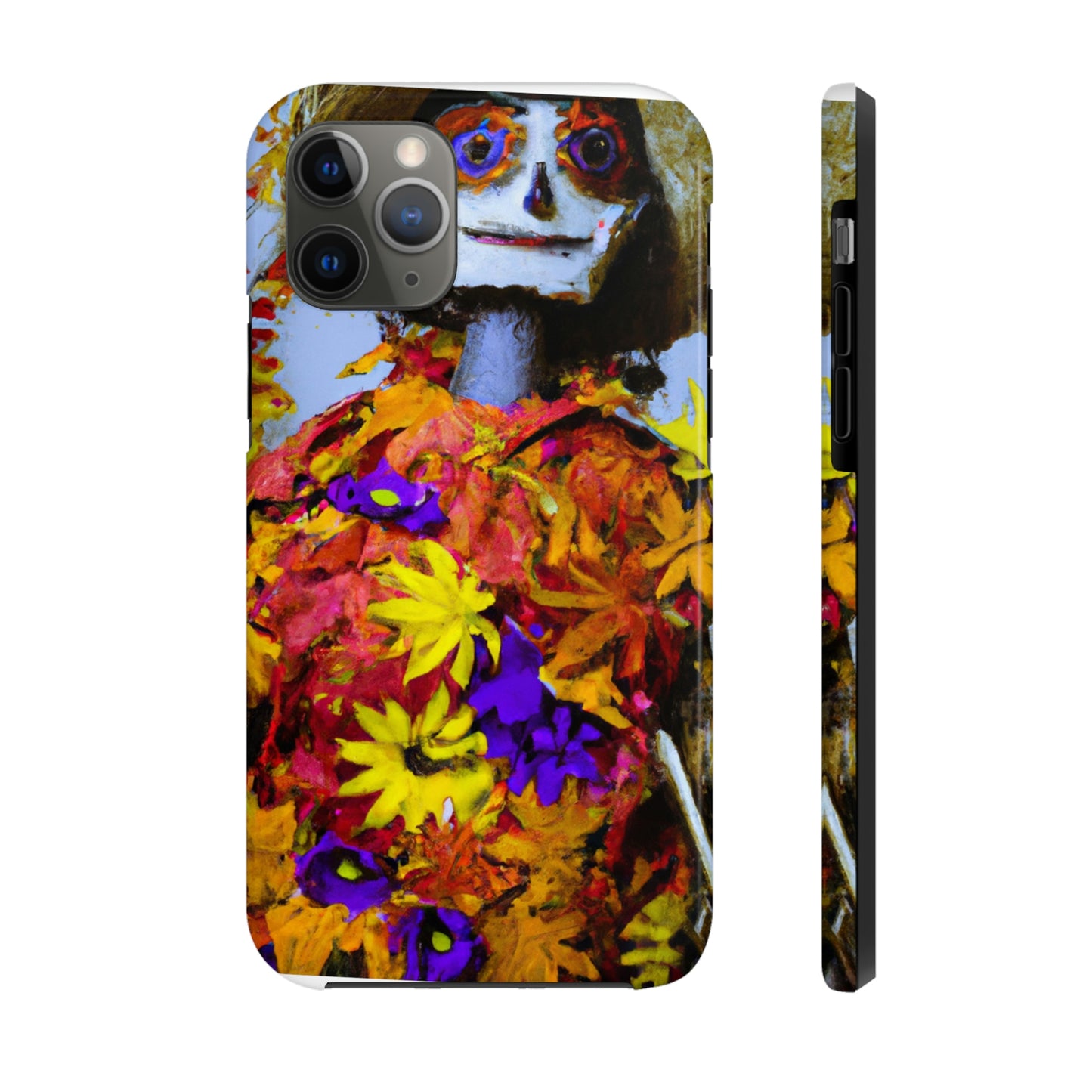 "Autumn Scarecrow Blues" - Die Alien Tough Phone Cases