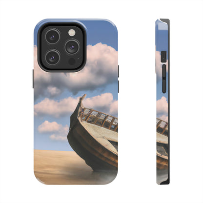 "A Boat Adrift: The Lost Legacy of the Sea." - The Alien Tough Phone Cases