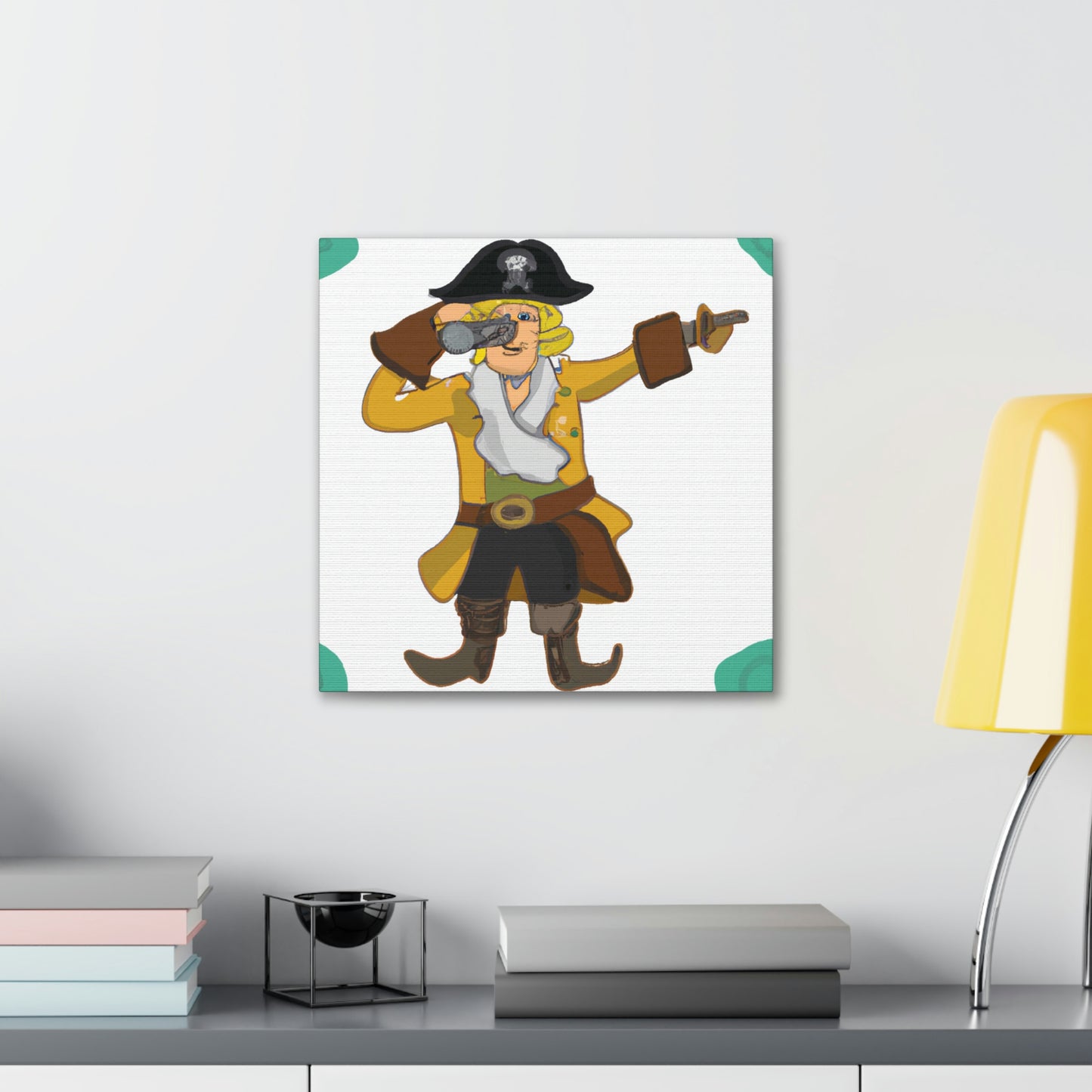 "A Pirate's Journey Through Time" - The Alien Canva