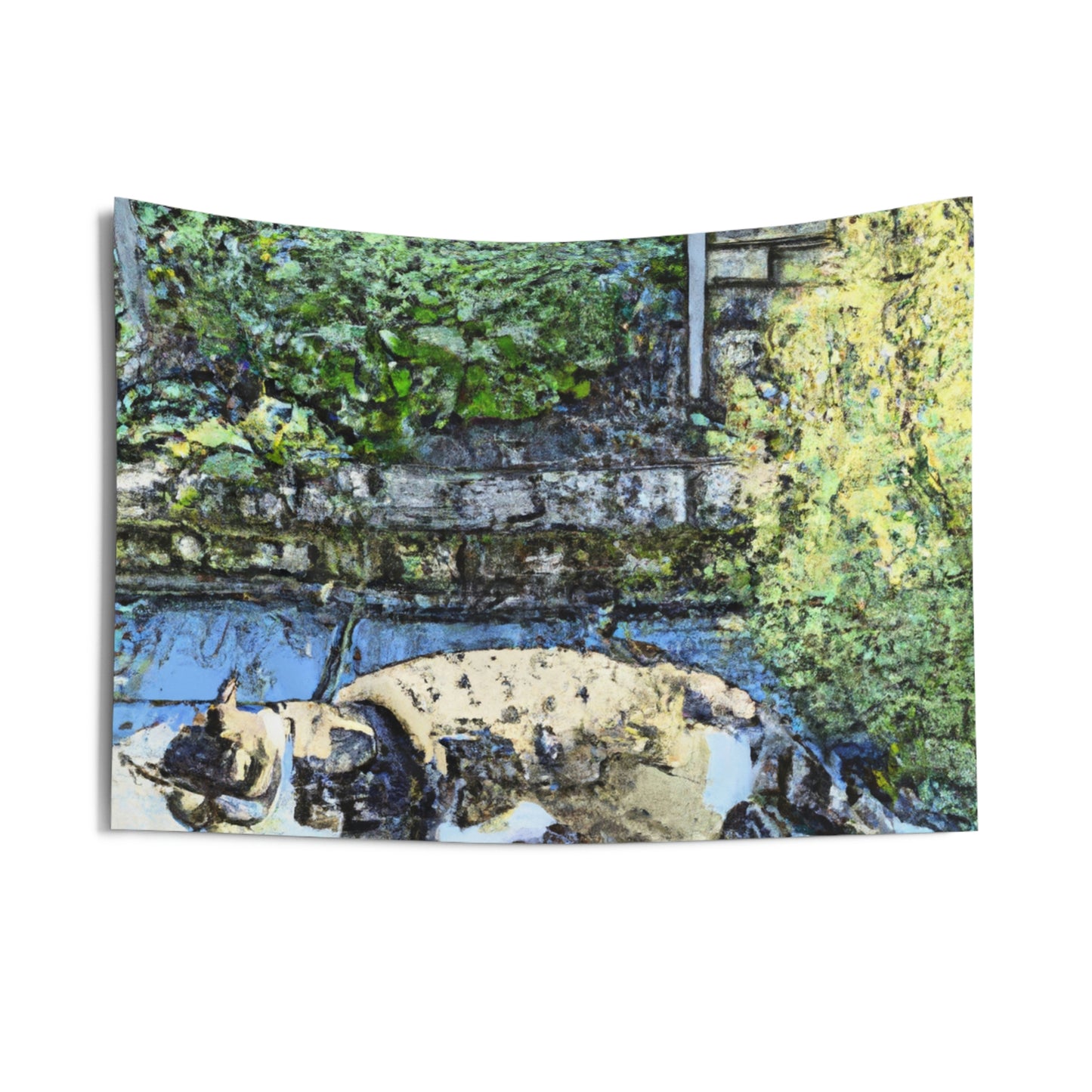 "A Cat's Life of Luxury" - The Alien Wall Tapestries