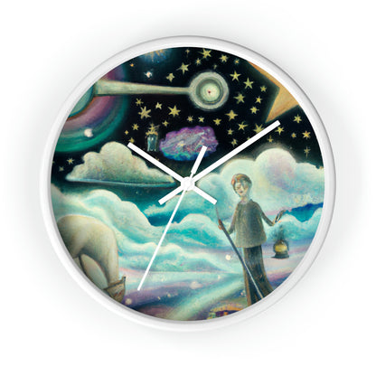 "A Sea of Diamonds in the Night" - The Alien Wall Clock