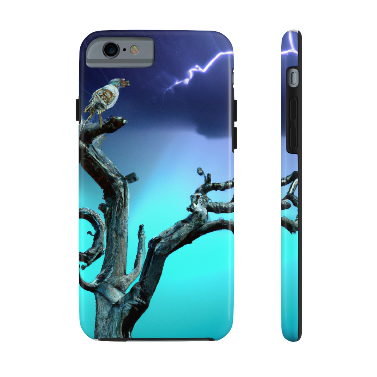 "Alleine gegen den Sturm" - Die Alien Tough Phone Cases