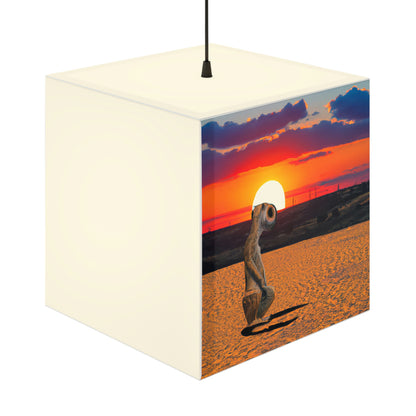 "Farewell to the Horizon" - Die Alien Light Cube Lampe