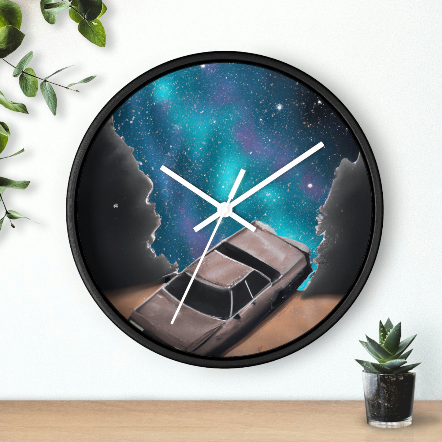 "A Universe Apart: The Lost Car" - The Alien Wall Clock