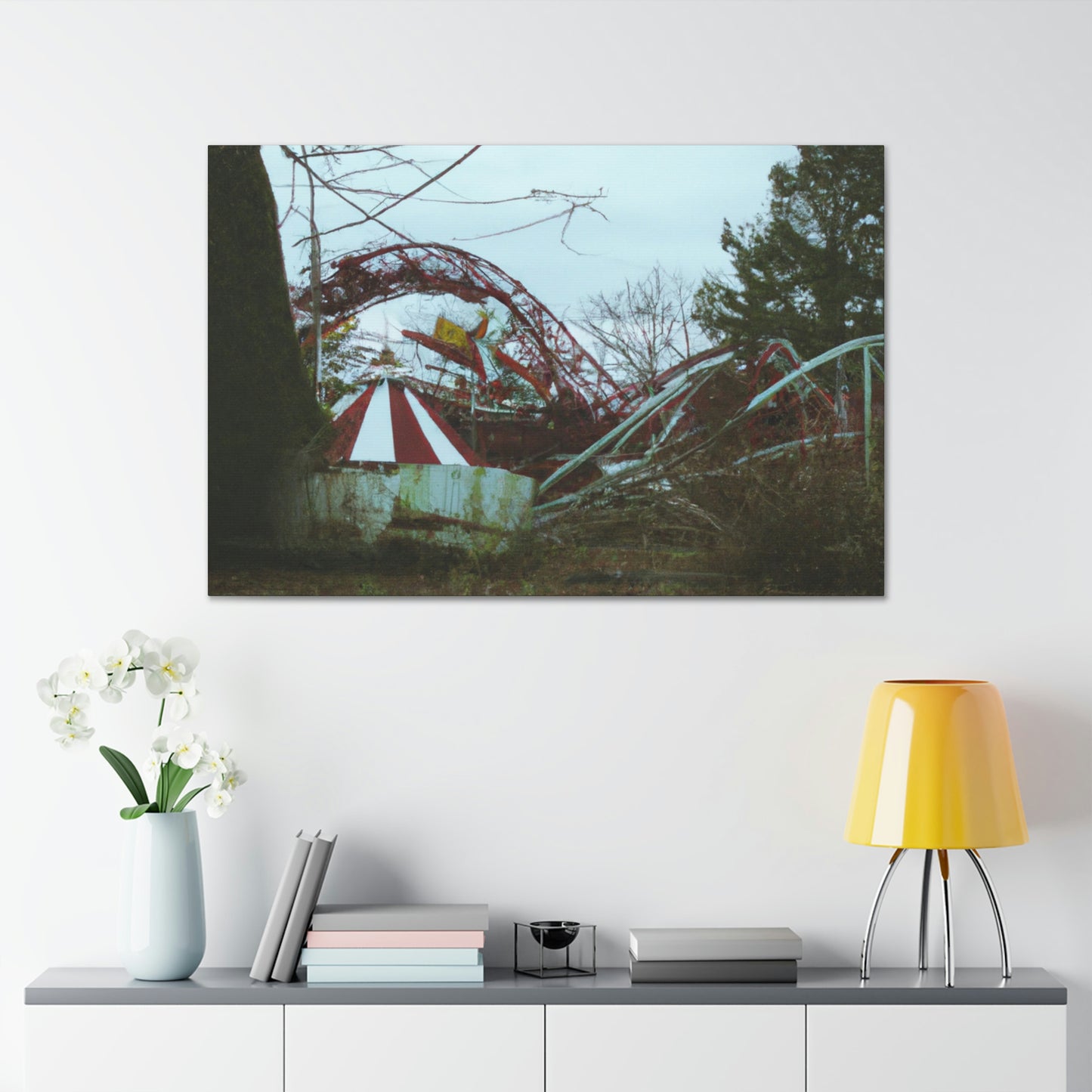 "Lost in Wonderland: An Amusement Park Adventure" - The Alien Canva