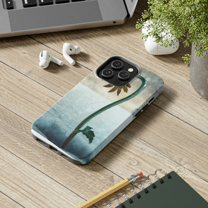 "Fighting the Frost: A Flower's Story" - The Alien Tough Phone Cases