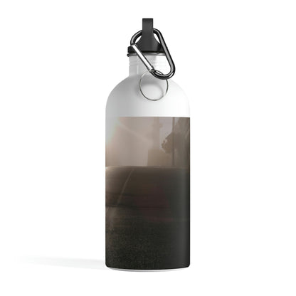 "A Gleaming Dawn in a Misty City". - The Alien Stainless Steel Water Bottle